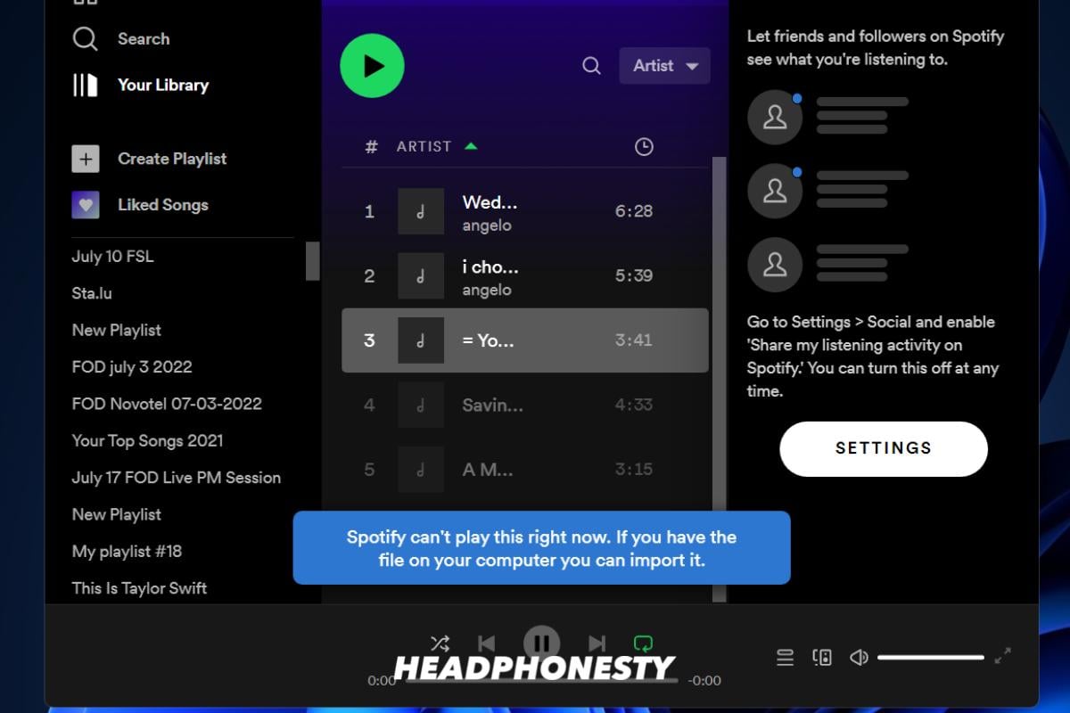 Spotify Can't Play This Right Now Error Message: How to Fix It
